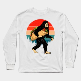 Bigfoot Taco Long Sleeve T-Shirt